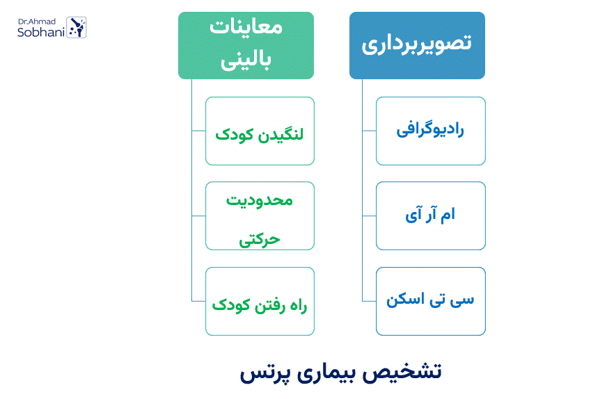 روش تشخیص بیماری پرتس
