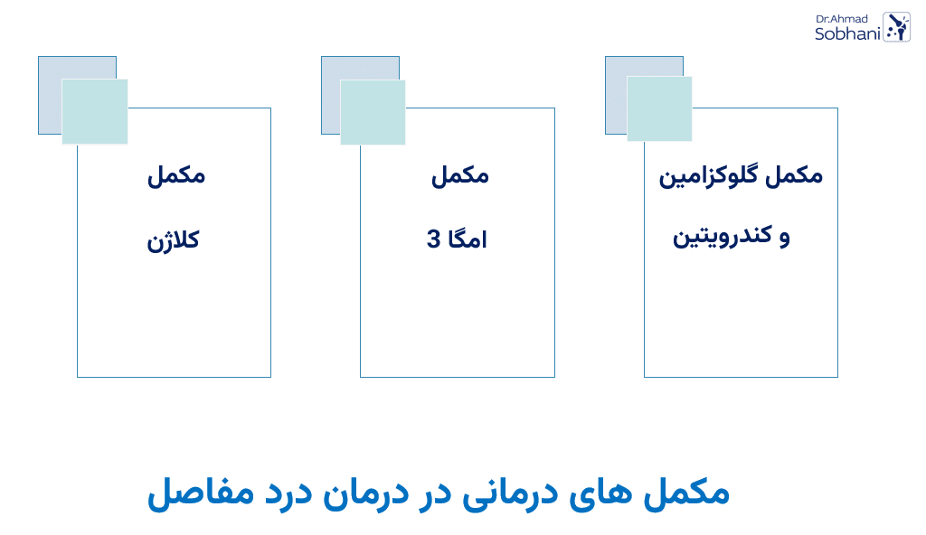 مکمل های درمانی موثر در درمان درد مفاصل